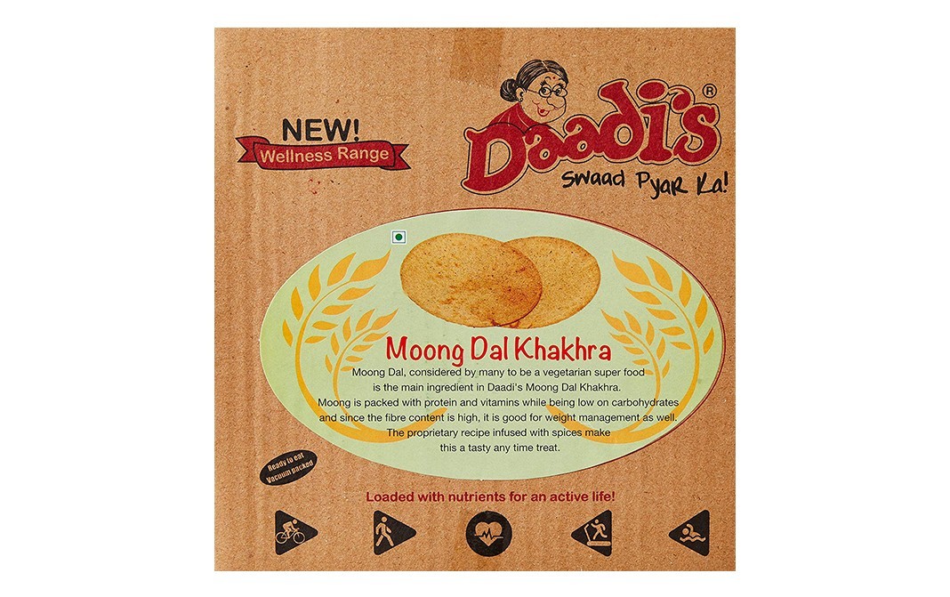 Daadi's Moong Dal Khakhra    Pack  200 grams